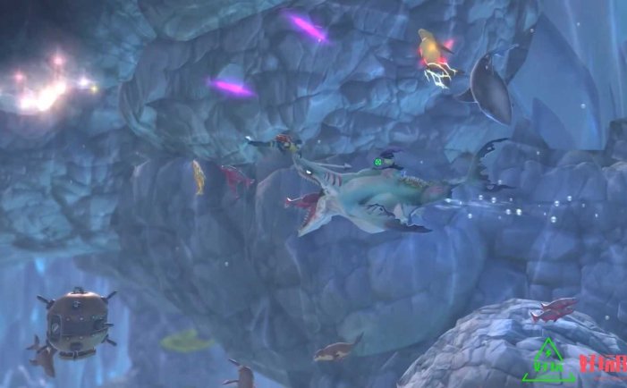 任天堂Switch-《饥饿鲨：世界》hungry shark world 1.01 中文整合版xci游戏免费下载