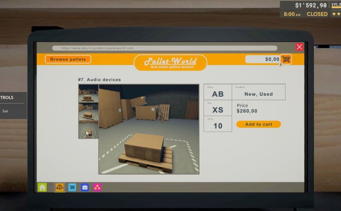 退货专卖店模拟器-Returns Outlet Simulator