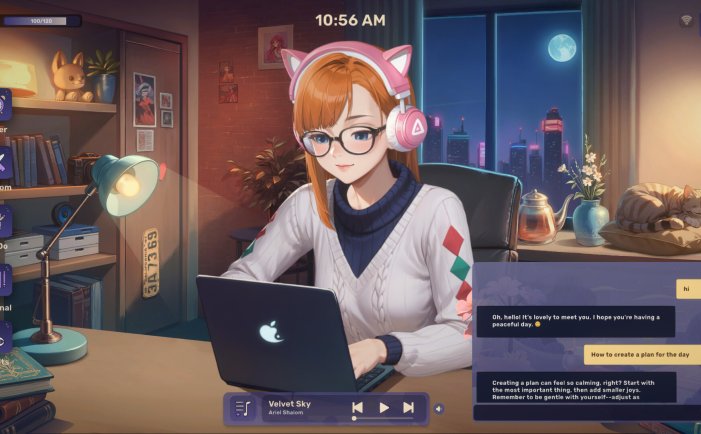 Lo-Fi女孩：AI助手-Lo-Fi Girl: AI Assistant