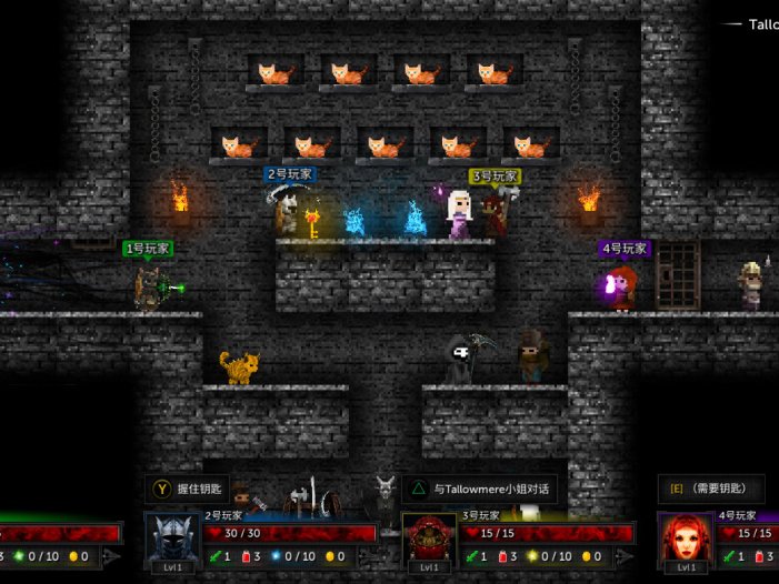 烛火地牢2：猫咪的诅咒-Tallowmere 2: Curse of the Kittens