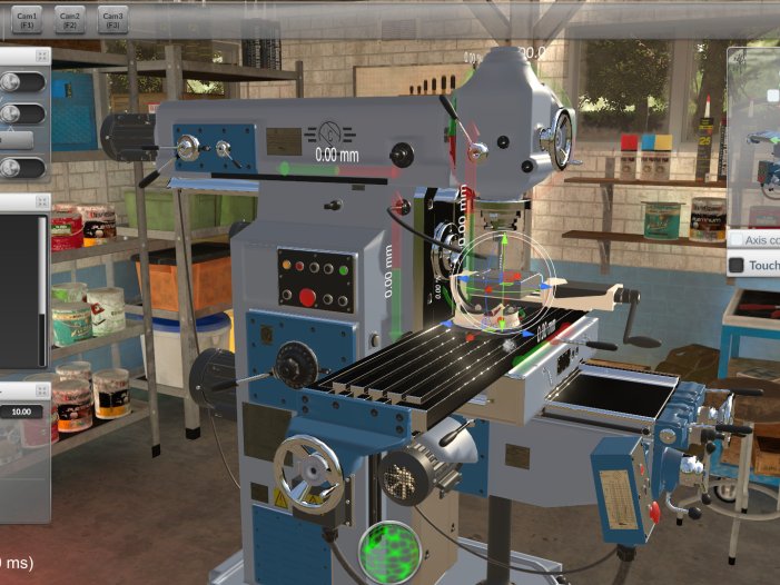 铣削机模拟器-Milling machine simulator