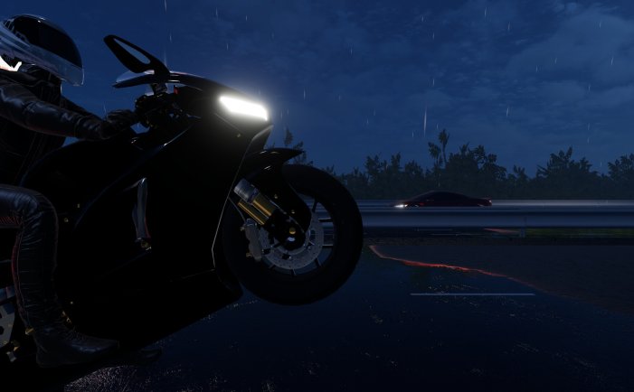 午夜狂飙-Motorcycle Night Ride