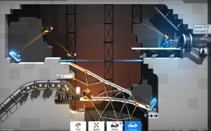 桥梁工程师传送门-Bridge Constructor Portal