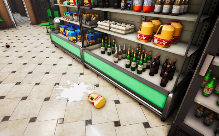 出口前：超市-Before Exit: Supermarket