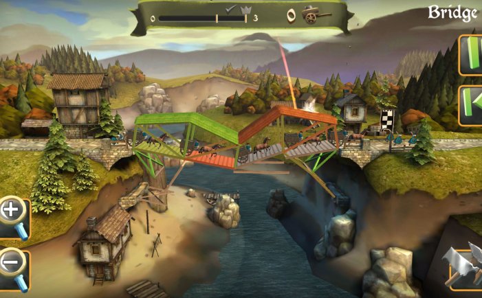 桥梁构造者中世纪-Bridge Constructor Medieval