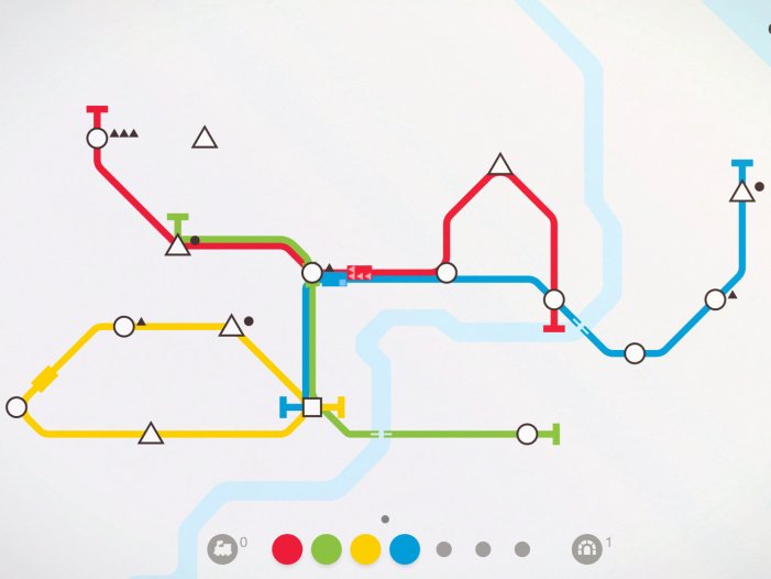 迷你地铁-迷你都市-模拟地铁-Mini Metro