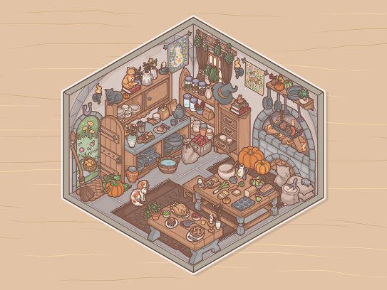 造景贴纸：治愈小角落-Little Corners