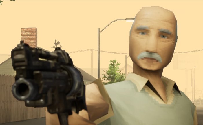 复古狂热爷爷-Grandpa High on Retro