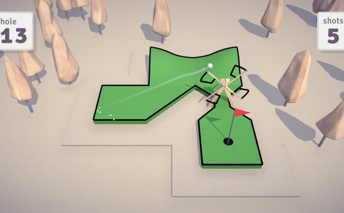 杆够准！-Up to Par