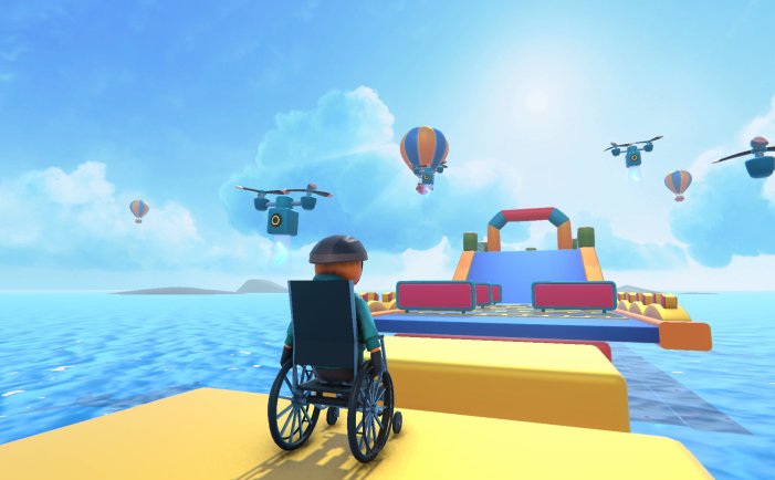 轮椅模拟器-4Wheel Challenge