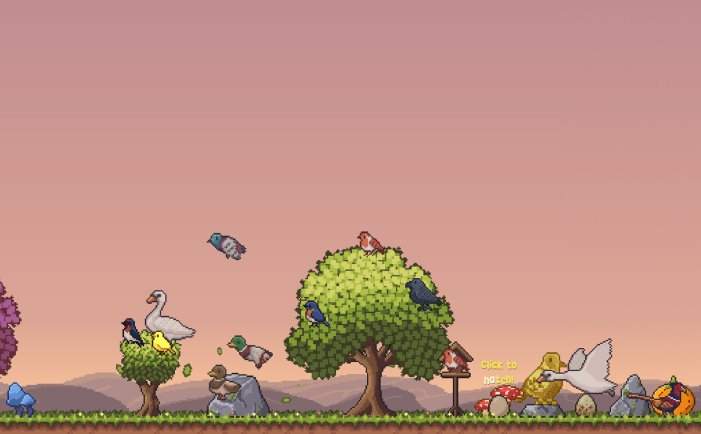 桌面鸟舍：小小鸟陪你摸大鱼-Little Aviary