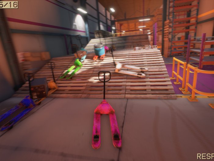 托盘搬运竞速-Pallet Jack Racing